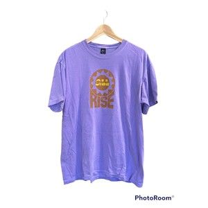 BRAIN DEAD ARC' TERYX ALL RISE Climbing Festival T-Shirt Size L  Purple Ashima